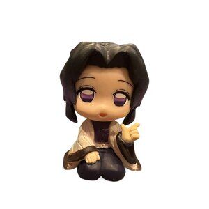 Mini 1.5” Demon Slayer Kimetsu no‎ Yaiba Shinobu Kocho Figure, Anime Figurines